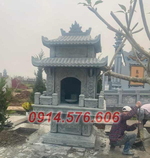 Ban bàn thờ đá khối ngoài trời đẹp bán Ninh Thuận