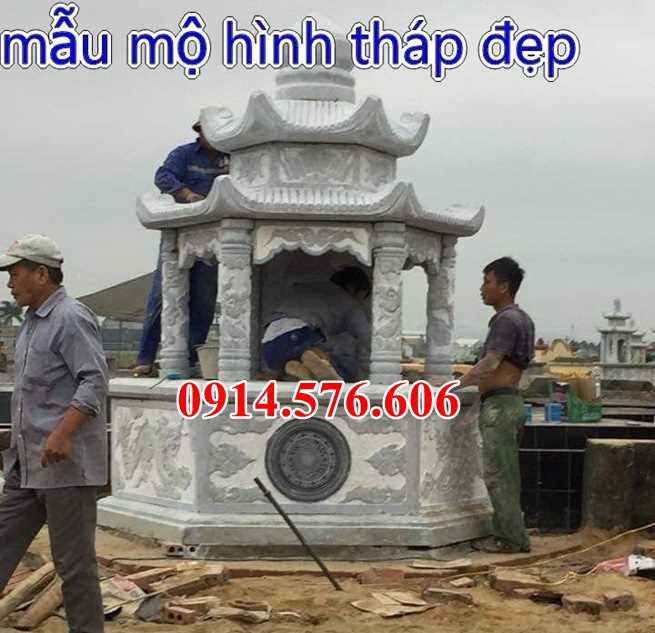 Địa chỉ bán tháp mộ đá đẹp bán tại Thái Bình