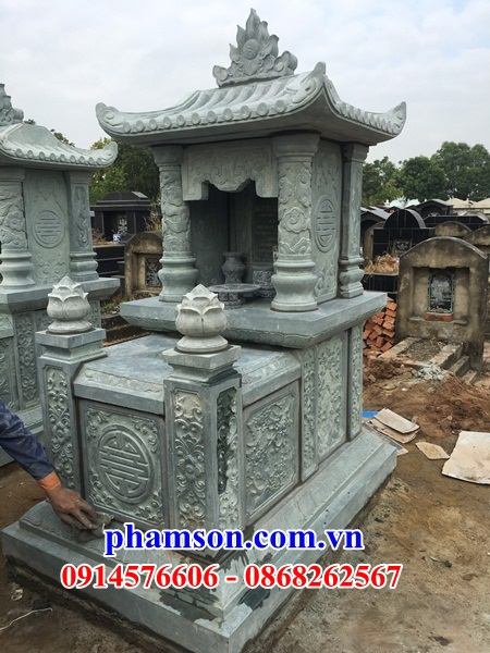 Giá bán 05 mộ đá hiện đại một mái đẹp tại Lào Cai