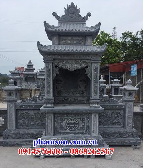 Giá bán 18 lang thờ đá xanh tự nhiên đẹp tại Quảng Bình