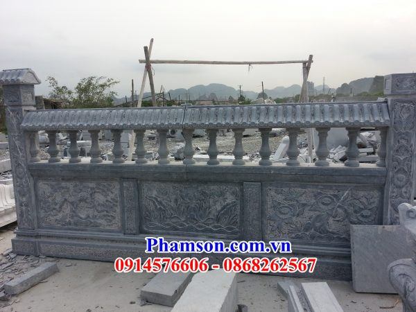 Giá bán 21 tường hàng rào đá xanh tự nhiên nguyên khối đẹp Sài Gòn