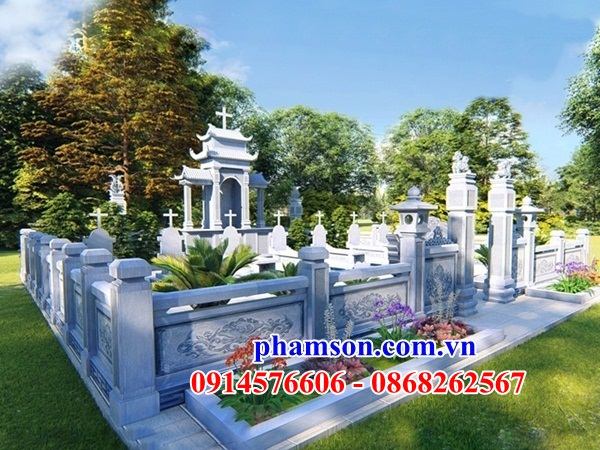 Giá bán lăng mộ đá thanh hóa cao cấp công giáo đạo thiên chúa đẹp bán tại Thừa Thiên Huế