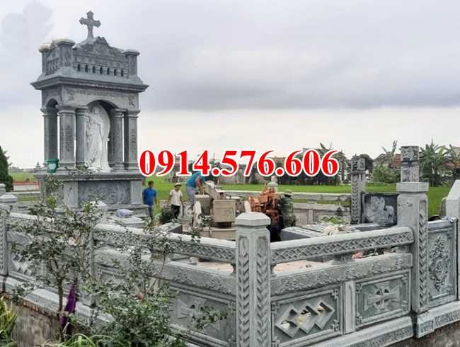 Giá lăng mộ gia tộc tổ tiên đá công giáo đạo thiên chúa đẹp Thừa Thiên Huế