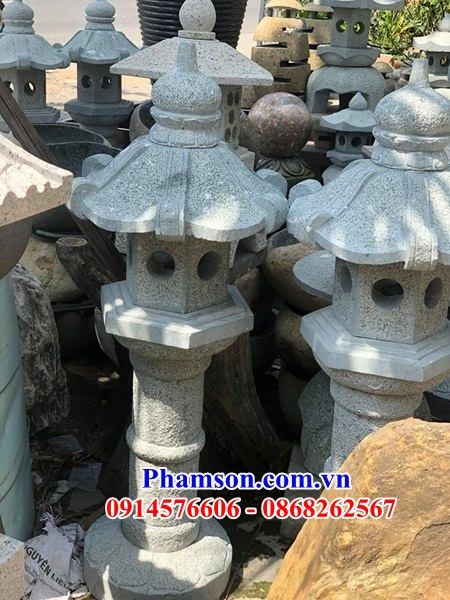 Kích thước 13 đèn đá ninh bình nguyên khối sân vườn biệt thự đẹp bán tại Vĩnh Long