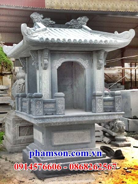 Kích thước 29 miếu thờ thần linh thổ địa đá xanh ninh bình đẹp bán tại Bình Định
