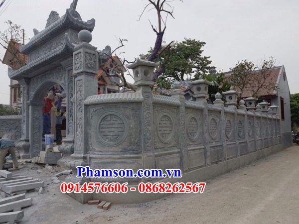 Kích thước tường hàng rào đá TP Hồ Chí Minh