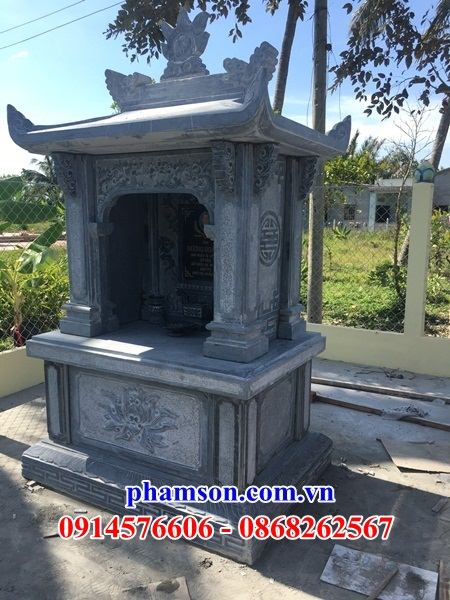 Lăng thờ đá xanh tự nhiên nghĩa trang ba má đẹp bán Thừa Thiên Huế