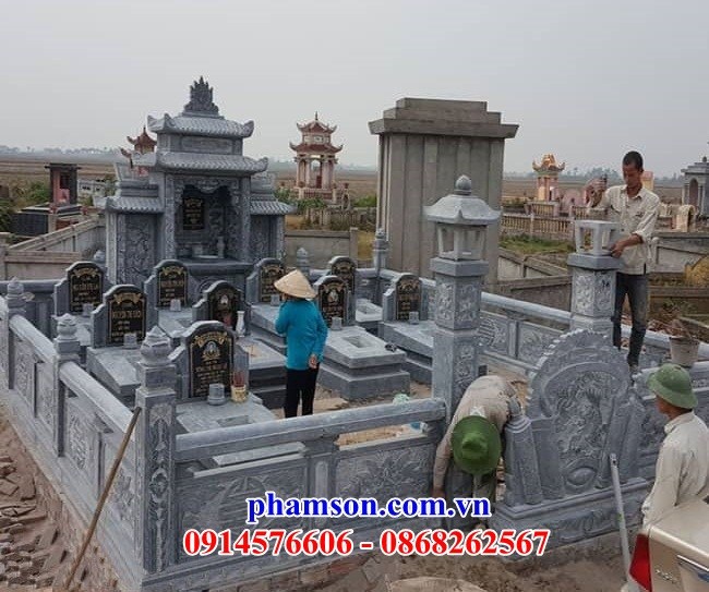 Nghĩa trang bố mẹ đá tự nhiên nguyên khối cao cấp đẹp bán Bà Rịa Vũng Tàu