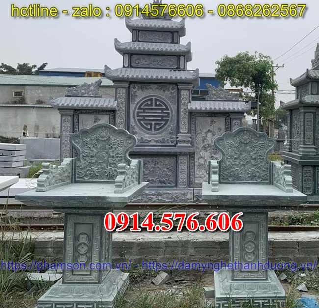 Thiết kế bàn đá thờ ngoài trời đẹp Quảng Bình địa chỉ giá 2024