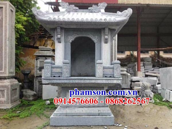 Xây 26 miếu thờ thần linh thổ địa bằng đá xanh nguyên khối đẹp nhất bán Đà Nẵng