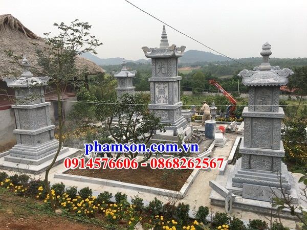 Mẫu bảo tháp sư bằng đá đẹp bán tại Nam Định - 9
