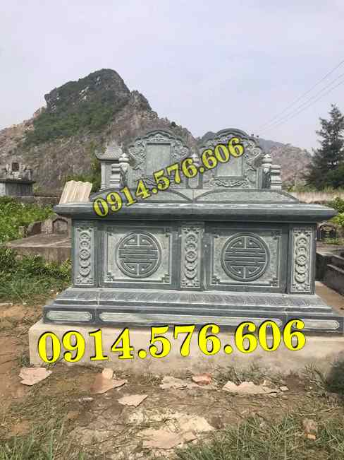 Mộ Đá Đôi Bằng Đá Tự Nhiên Bán Thái Nguyên