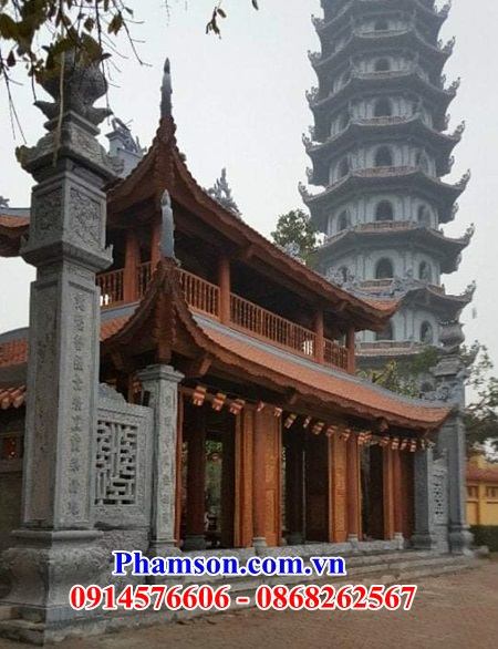 11 mẫu cột đồng trụ đình chùa bằng đá mỹ nghệ Ninh Bình đẹp tại hà nam