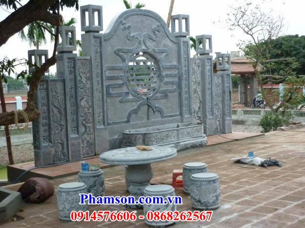 44 Cuốn thư nhà thờ bằng đá tự nhiên cao cấp thiết kế chuẩn phong thủy lắp đặt tại Quảng Bình