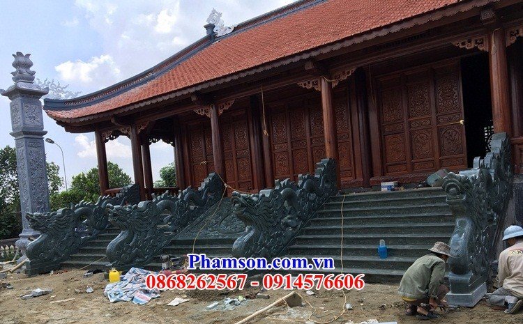 04 rồng đá bậc tam cấp đình đền chùa giá rẻ được ưa chuộng nhất tại Hòa Bình