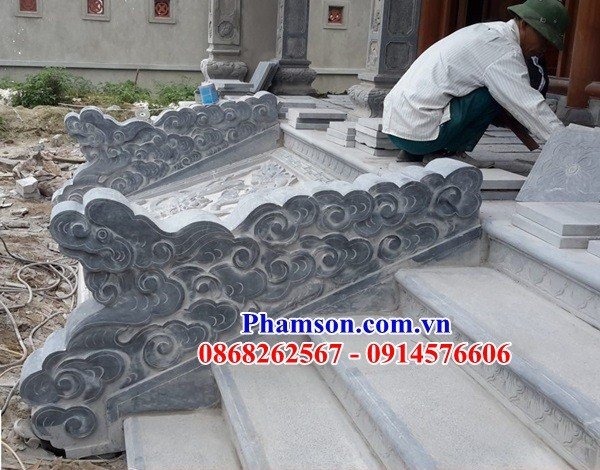 06 rồng mây đá nhà thờ từ đường đình đền chùa miếu khu lăng mộ tại Yên Bái