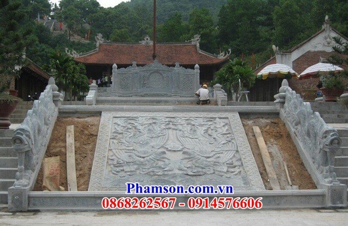 08 chiếu rồng đá tự nhiên nhà thờ từ đường đình đền chùa miếu khu lăng mộ tại Sơn La