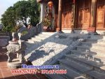107 xây lắp chiếu rồng nhà thờ đình chùa đẹp bằng đá chạm khắc hoa văn tinh xảo