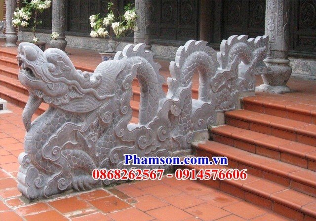 16 hình ảnh rồng mây bằng đá khối ninh bình thiết kế theo phong thủy