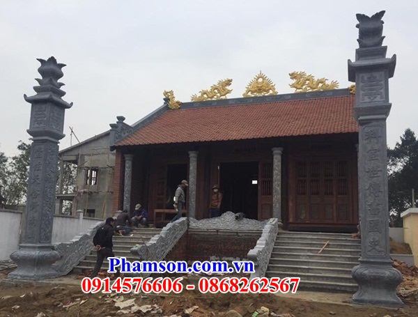 32 cột nhà thờ đình chùa từ đường bằng đá tự nhiên đẹp tại ninh thuận