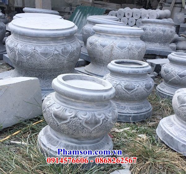 57 chân tảng kê cột nhà bằng đá mỹ nghệ Ninh Bình tại sóc trăng