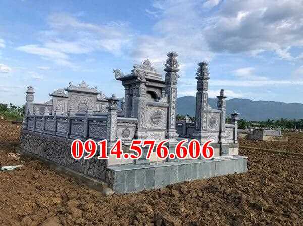 59 Tường rào đá khu lăng mộ đá xanh đẹp Lào Cai