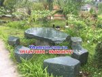 71 bộ bàn ghế đá bằng xanh thanh hóa đặt sân vườn tại lào cai