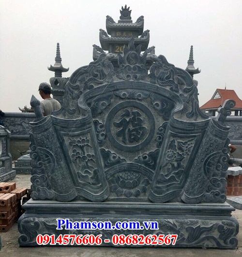 72 bức bình phong nhà thờ tổ bằng đá xanh tự nhiên cao cấp tại điện biên 72 bức bình phong nhà thờ tổ bằng đá xanh tự nhiên cao cấp tại điện biên