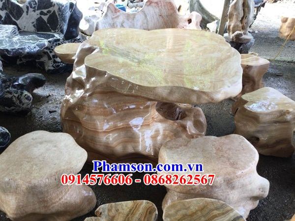 75 bộ bàn ghế phong thủy nhà thờ họ bằng đá được ưa chuộng nhất đẹp tại sơn la