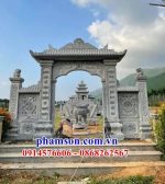 05 khu nghĩa trang gia đình dòng họ bằng đá xanh đẹp chạm khắc hoa văn tinh xảo