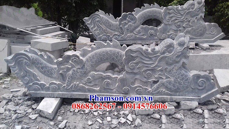 17 rồng đá bậc thềm nhà thờ họ tại Đà Nẵng