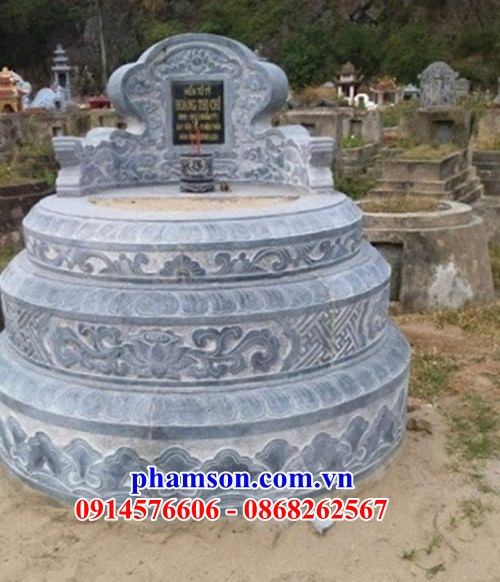 58 lăng mộ tròn bằng đá xanh thanh hóa chạm khắc hoa văn tinh xảo đẹp tại quảng nam