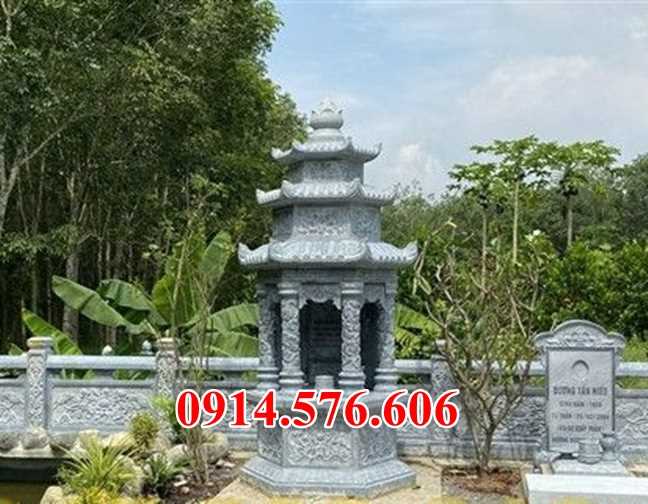 Làm mộ tháp sư bằng đá đẹp bán tại Ninh Bình