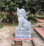 Thi công lắp đặt 26 nghê đá phong thủy canh cổng tại Quảng Bình