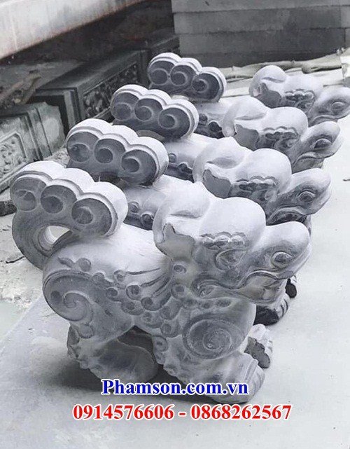 Top 10 nghê phong thủy đình chùa đầu cột khu lăng mộ bằng đá mỹ nghệ cao cấp tại Tuyên Quang