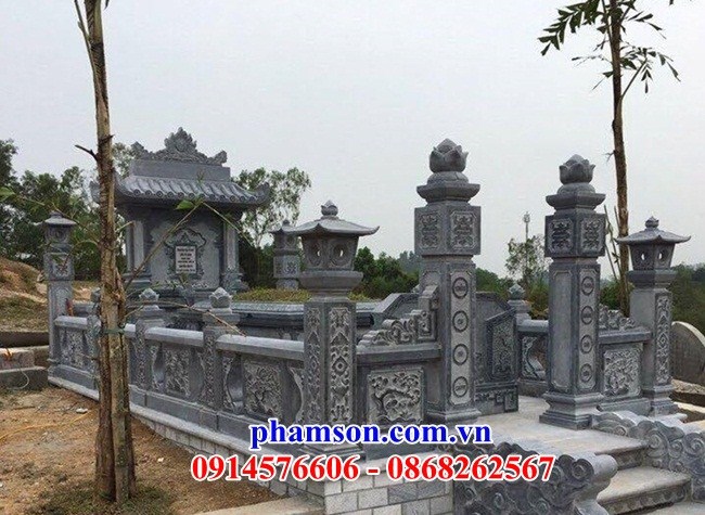 26 xây lăng mộ hai bằng đá thiết kế theo phong thủy tại Hà Tĩnh