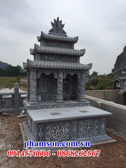 33 mẫu lăng mộ đẹp ba mái cất để hũ tro hài cốt hỏa táng tại Phú Yên