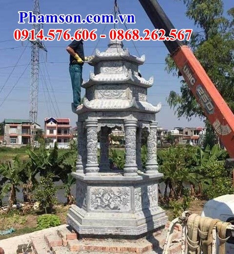 70 tháp đá sư thầy cất để hài cốt tro cốt tại Tây Ninh