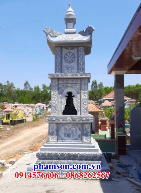 70 tháp đá sư thầy phật giáo cất để hài cốt tại Tây Ninh