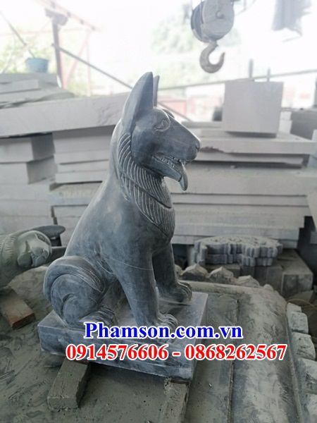 Mẫu chó đá đẹp đình đền chùa miếu - tượng chó đá phong thủy