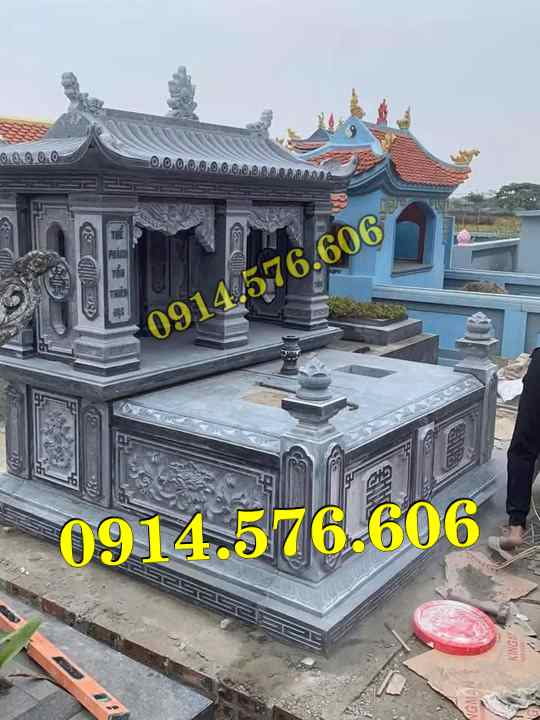 Mộ Đá Đôi Nguyên Khối Bán Vĩnh Phúc