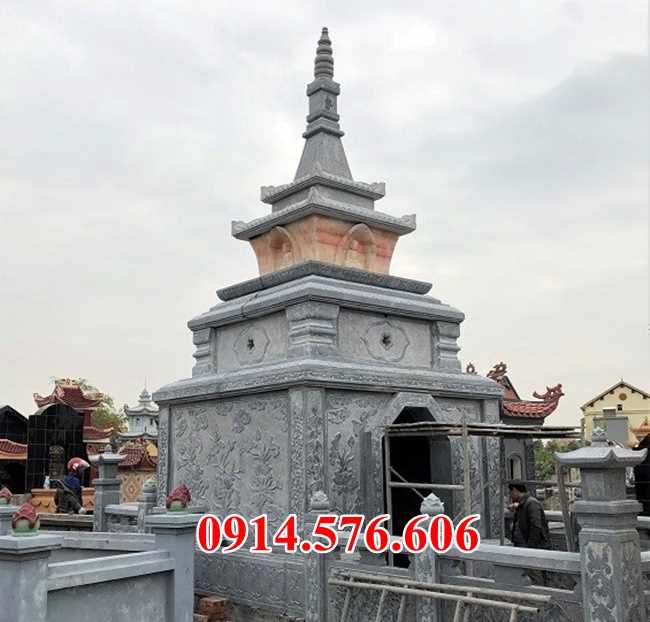 02+ Mộ tháp đá khối tự nhiên bán tại Bắc Ninh
