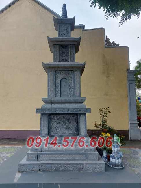 13 Tháp mộ sư đá xanh đẹp bán tại Thái Bình
