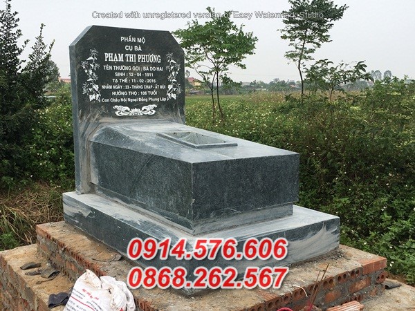 Quảng ninh 44+ mẫu mộ đá xanh tự nhiên nguyên khối đẹp bán lăng mộ