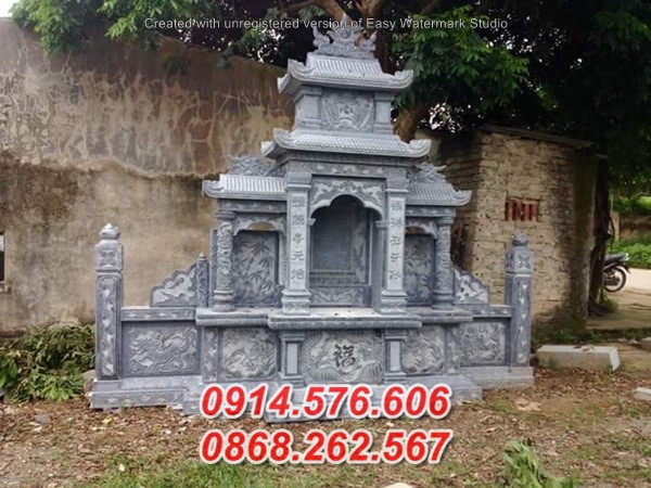 12+ kỳ đài thờ lăng mộ đá đẹp hoà bình