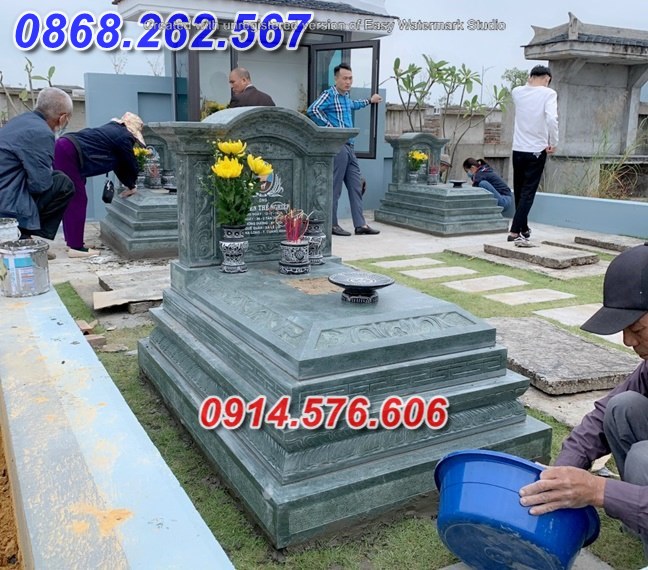 55+ Mẫu mộ đá tự nhiên nguyên khối đẹp - đơn giản