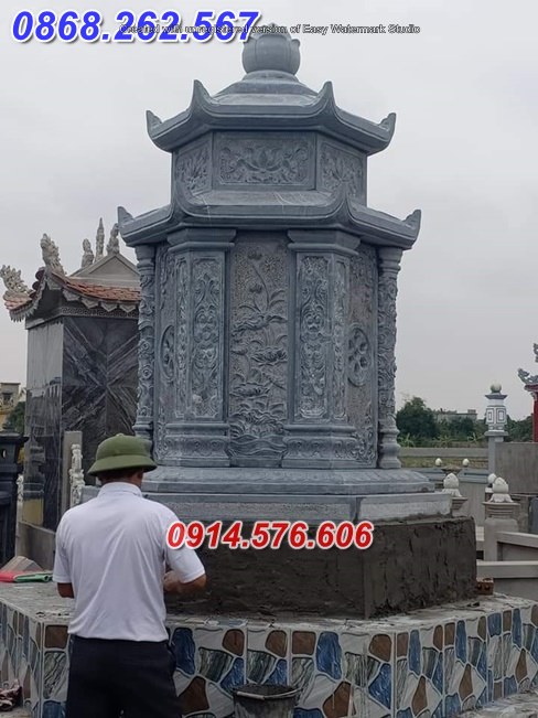 08+ tháp mộ bằng đá đẹp bán hà nam