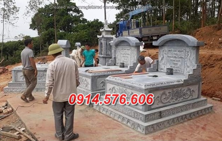 15+ mẫu mộ đá đơn giản tam cấp đẹp bán lạng sơn