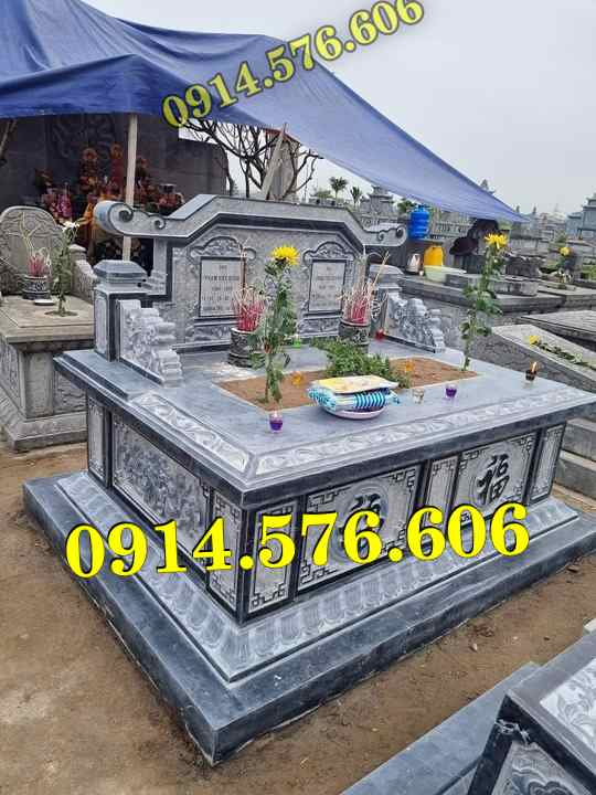 Mẫu Mộ Đá Đơn Giản Bán Hoà Bình