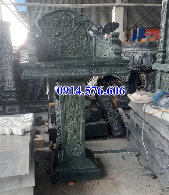 Cây hương 45+ thờ thần linh bằng đá ninh bình cao cấp hiện đại đẹp bán